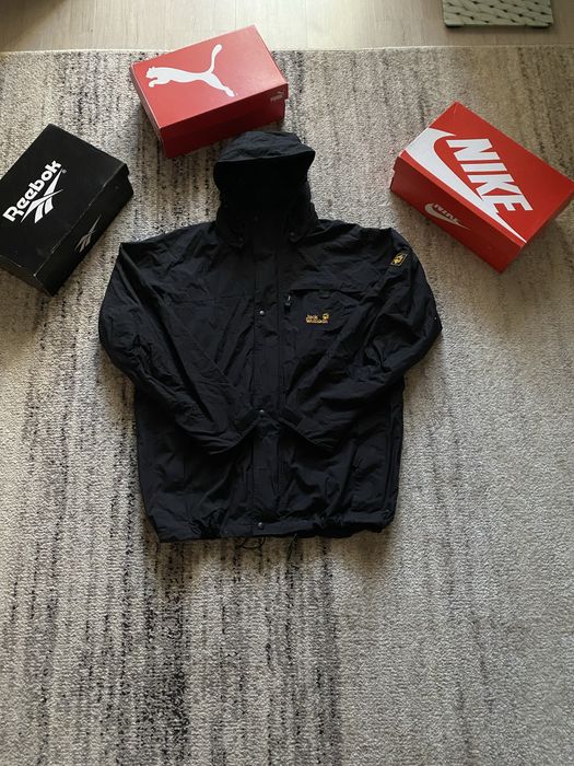 Куртка Jack Wolfskin на мембрані на утяжках texapore outdoor оригінал