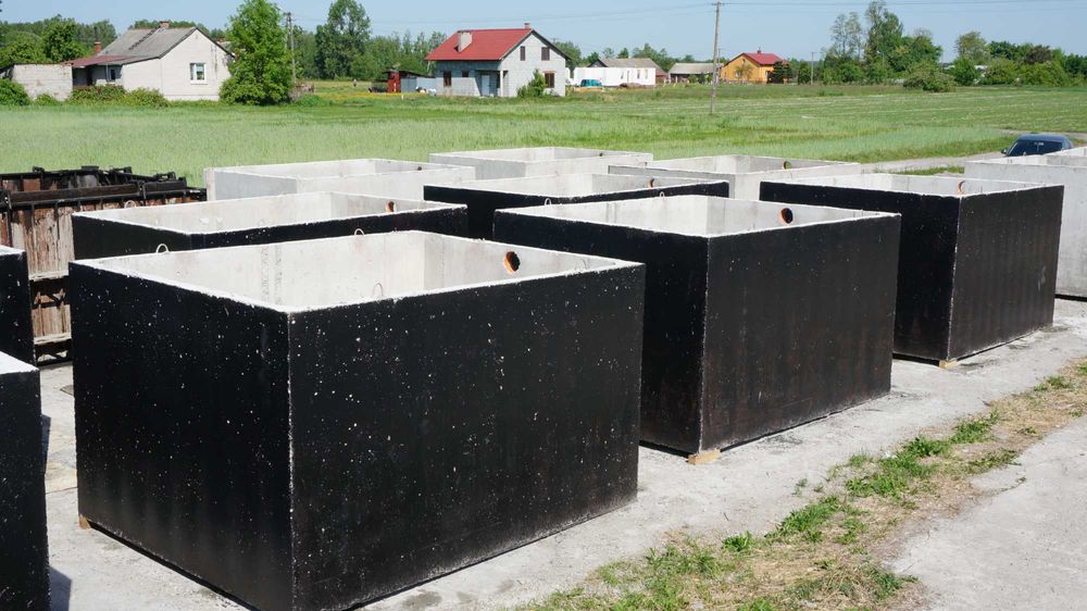 Zbiornik betonowy na gnojówkę i gnojowicę a także szambo szamba 8m3