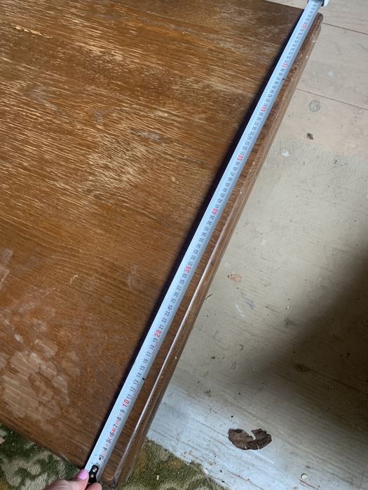 Дубовий стіл великий, розкладний