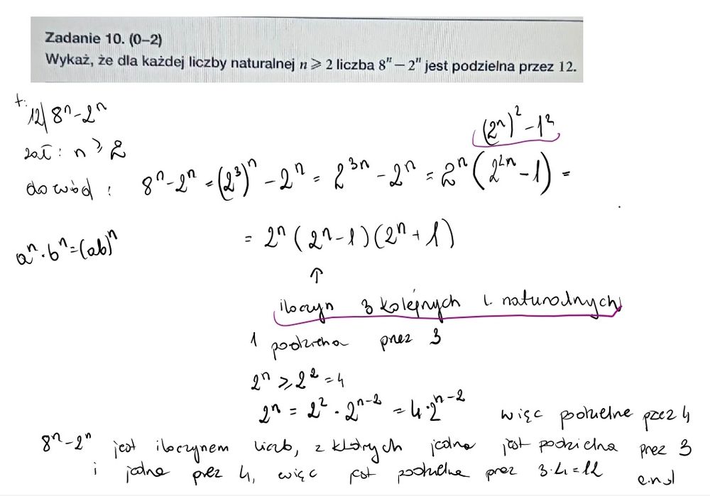 Korepetycje matematyka liceum/technikum/matura Ząbki hybrydowo/online