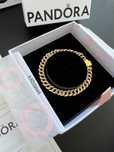Pulseira de Corrente Cubana Pavé Pandora