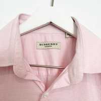 Camisa Burberry Rosa e Branca M