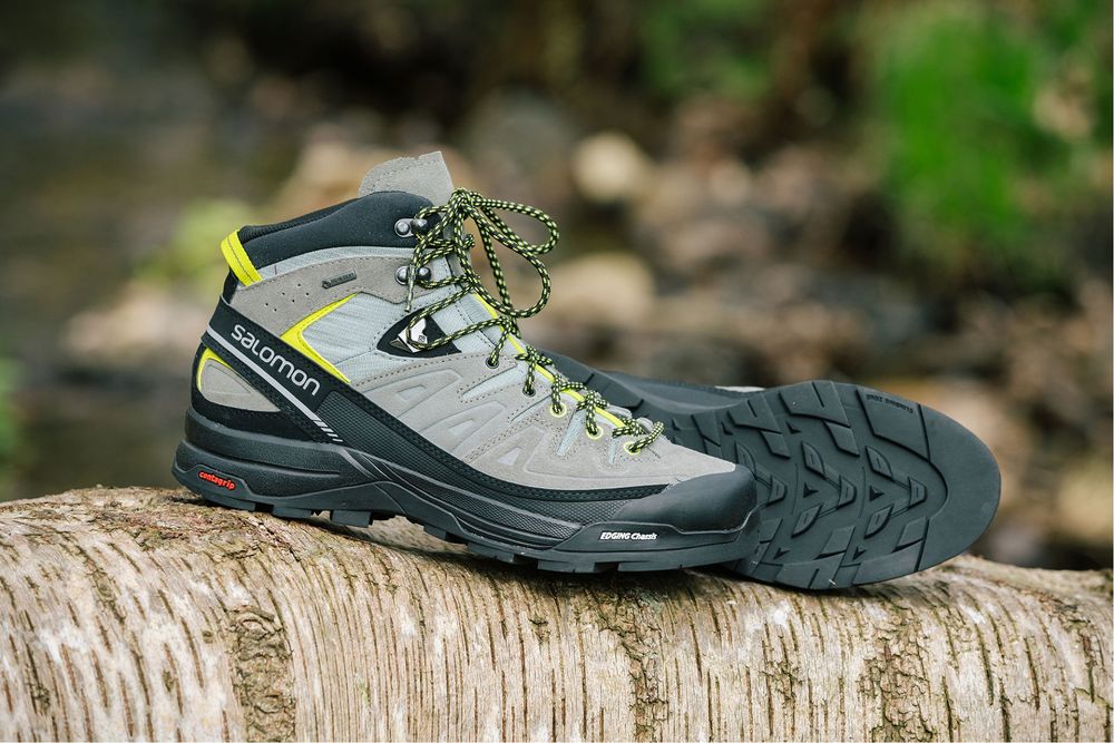 Мужские ботинки берцы Salomon X Alp Mid Ltr Gtx GORE-TEX 43 1/2 оригин