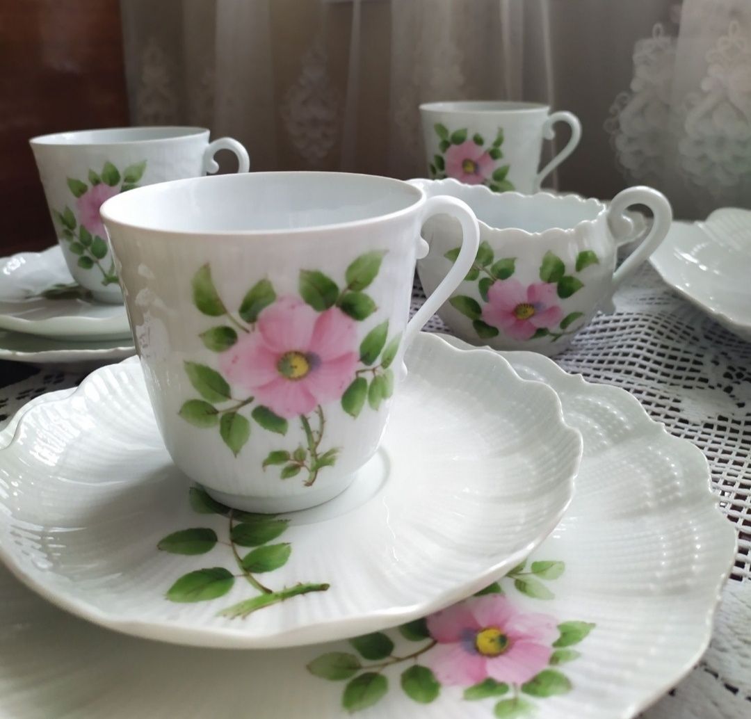 Сервиз чайный кофейный Limoges Лимож  от мастерской Le chamberlain