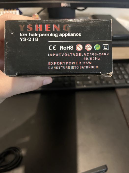 Vendo alisador de cabelo nunca usado