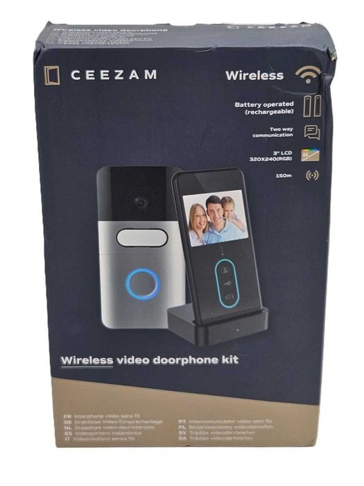 Ceezam Bezprzewodowy Wideofon
