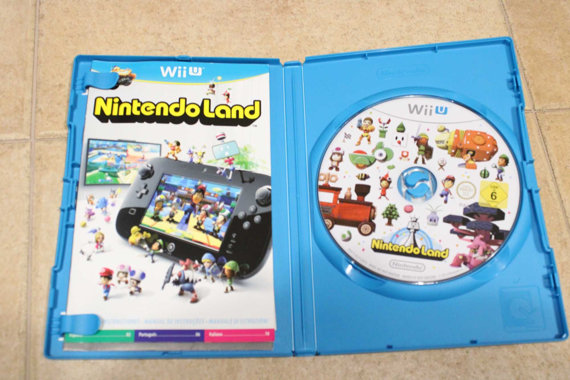 Wii U Premium 32 GB + Acessórios + 4 Jogos