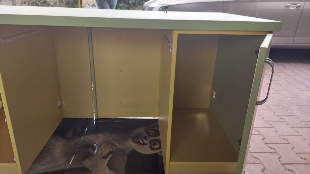 Biurko, Lada sklepowa, zabudowa, wyposażenie sklepu 260cm