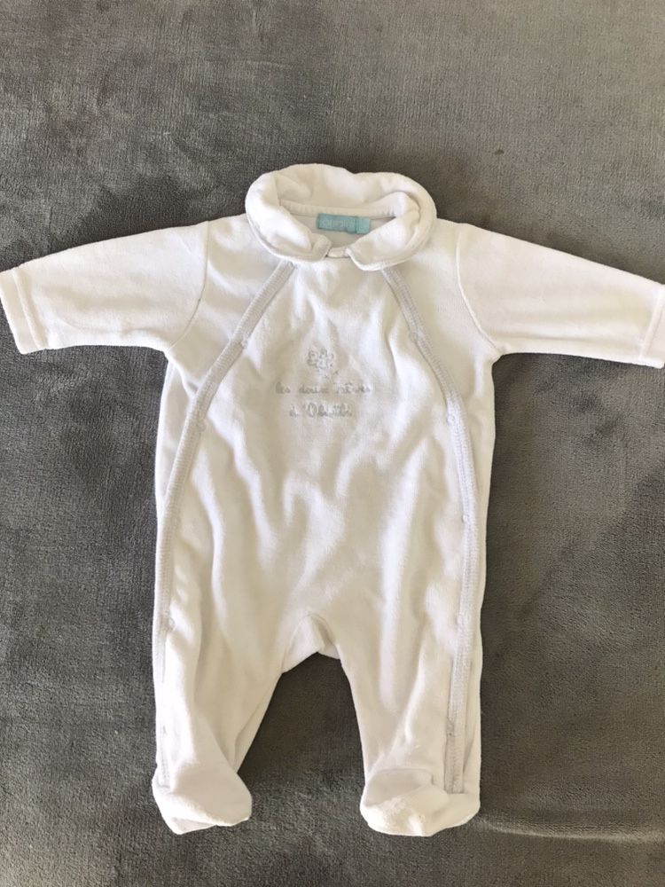 2 babygrows 1 mês para menino