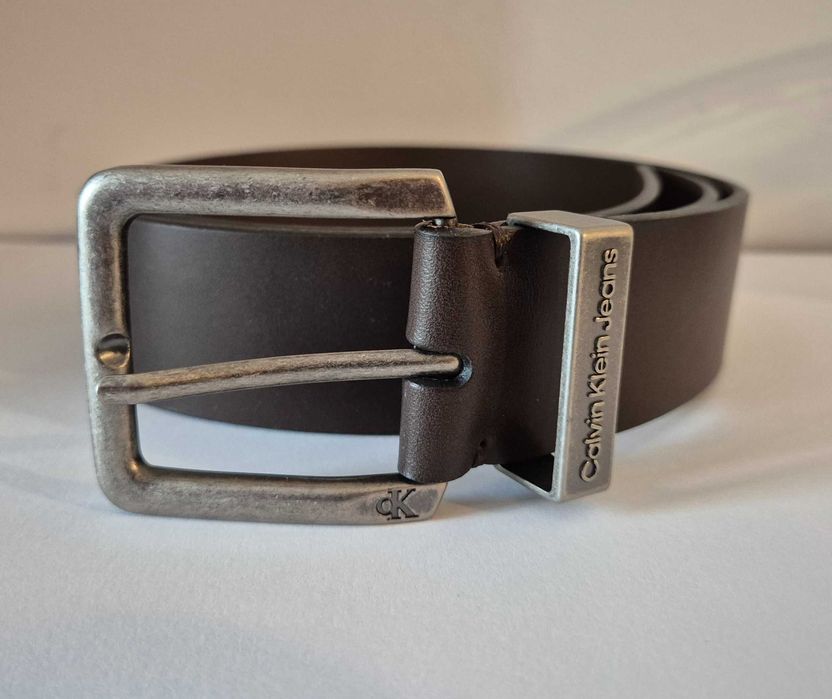 Новий шкіряний ремінь Calvin Klein 105см.