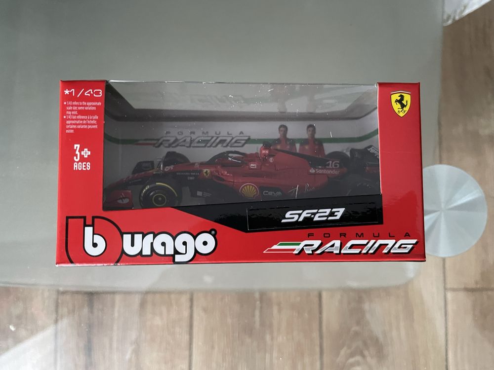 Bburago ferrari sf23 f1 2023 Leclerc 16