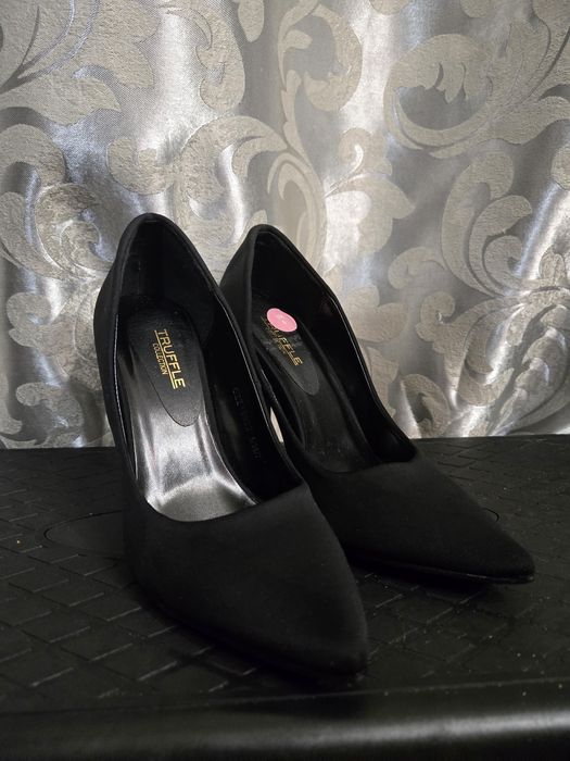 Лодочки замша класика