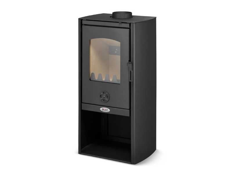 Piec kominek koza nowoczesny stalowy BLIST Polar 6,7 kW Outlet