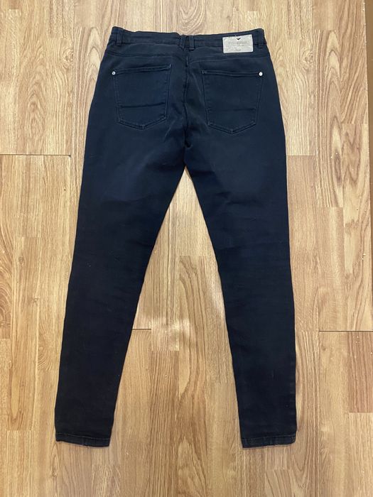 Calças Pretas Pull&Bear