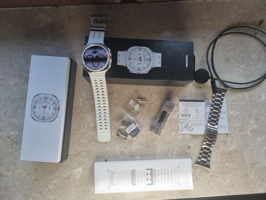 Samsung Galaxy Watch Ultra 47mm LTE – z gwarancją, faktura, stalowa br