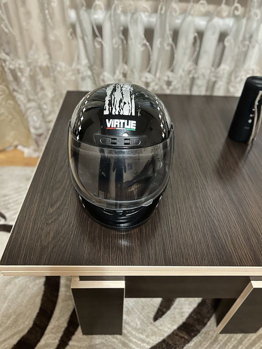 Шолом мотоциклетний інтеграл MD-A105 VIRTUE (Чорно-сірий)