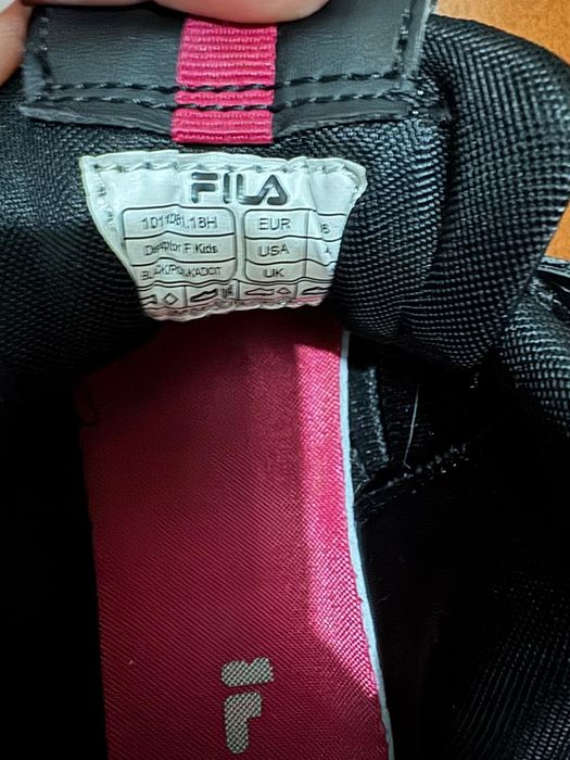 Sapatilhas fila número 36