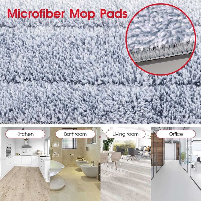 Nowy mop / mikrofibra / wycieraczka / 6 nakładek / regulowany !2072!