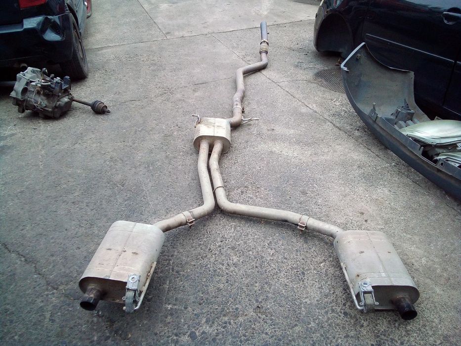 WYDECH KOMPLETNY AUDI A4 B8 2.0TFSI MG MOTORSPORT