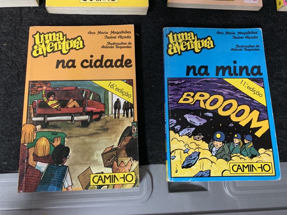 6 livros Uma Aventura