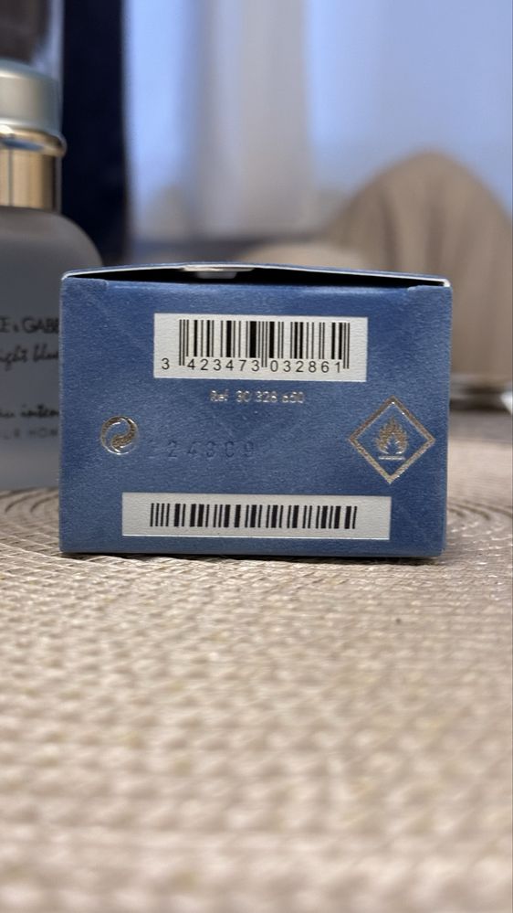 DOLCE & GABBANA light blue an intense POUR HOMME
