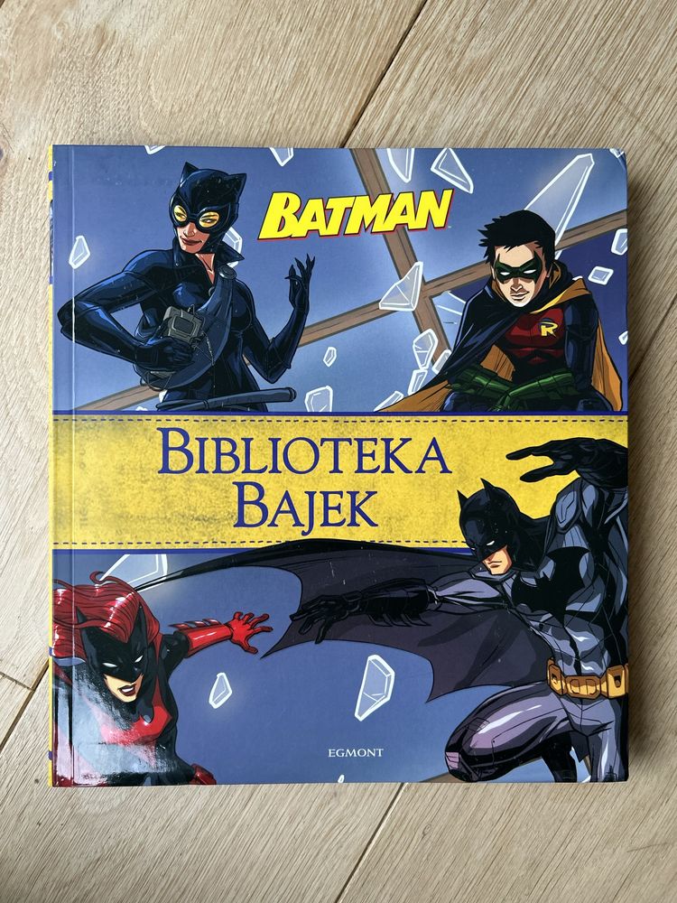 NOWA Biblioteka bajek Batman Bajki przed snem na dobranoc