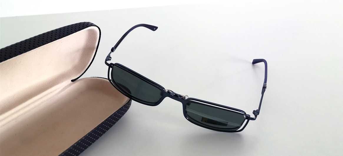 Oprawki do okularów Clip Eyewear - z nakładką przeciwsłoneczną OKAZJA