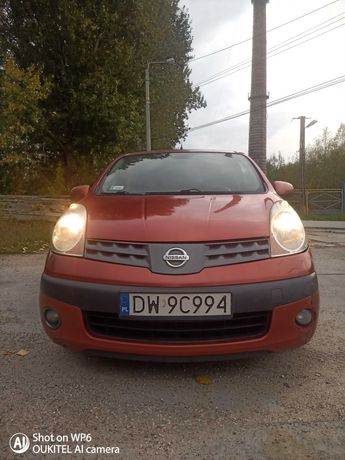 Nissan NOTE 1.5 diesel CLIMATRONIK bardzo oszczędny mały przebieg