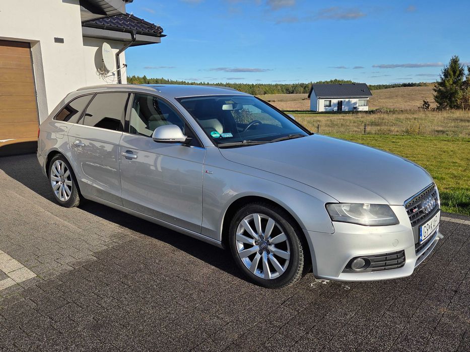 Audi A4 B8 Kombi S-LINE 2,0 TFSI Manual SKÓRA Zarejestrowany