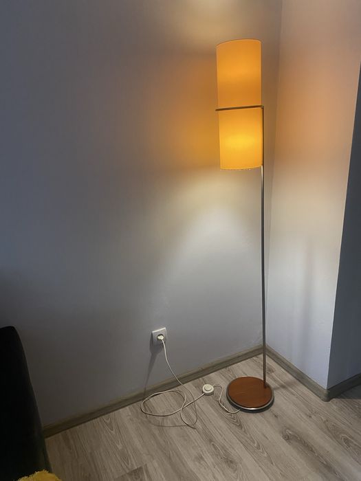 Lampka lampka nocna lampa stojąca podłogowa wysoka na dwie żarówki