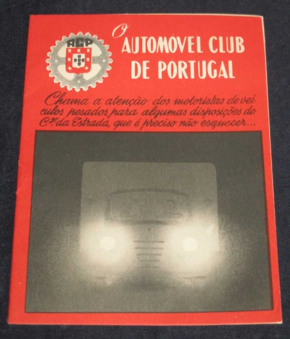 Brochura Automóvel Club de Portugal ACP Motoristas de Pesados