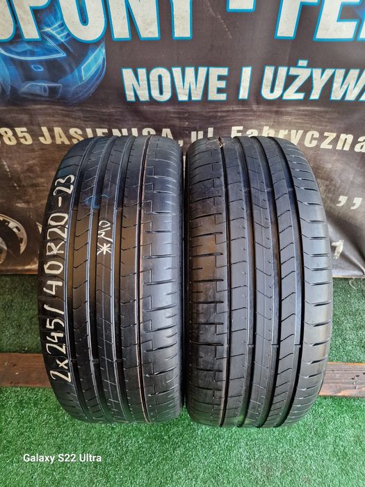 Opony letnie 245/40/20 Pirelli P Zero Para 6.2mm 2023rok
