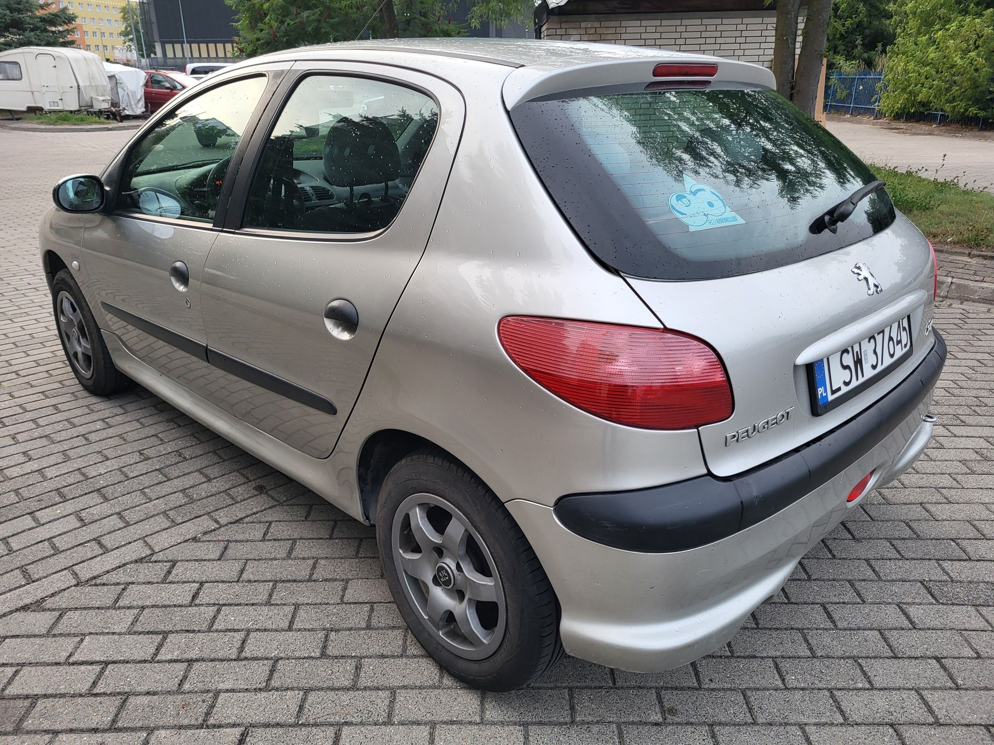 Peugeot 206 rok 2008  poj.1.4 benzyna