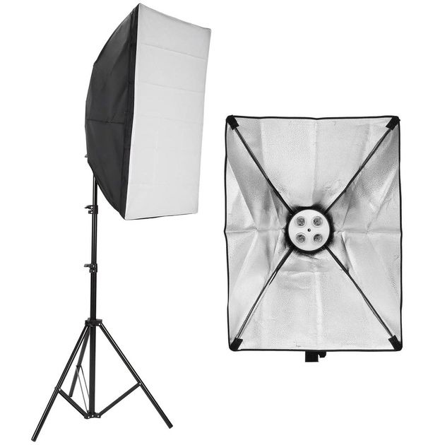 Софтбокс с цоколем под лампы SLH3