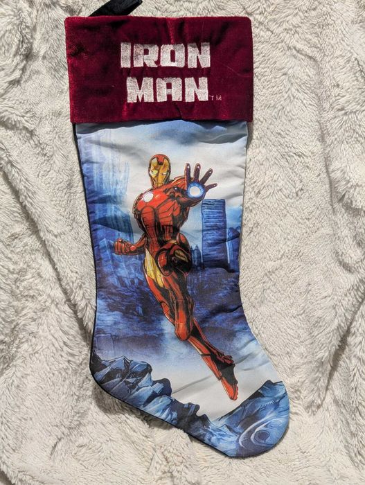 Marvel Avengers Iron Man skarpeta świąteczna
