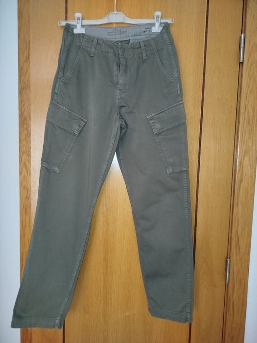 Calças Levi's verde tropa W 29 L32