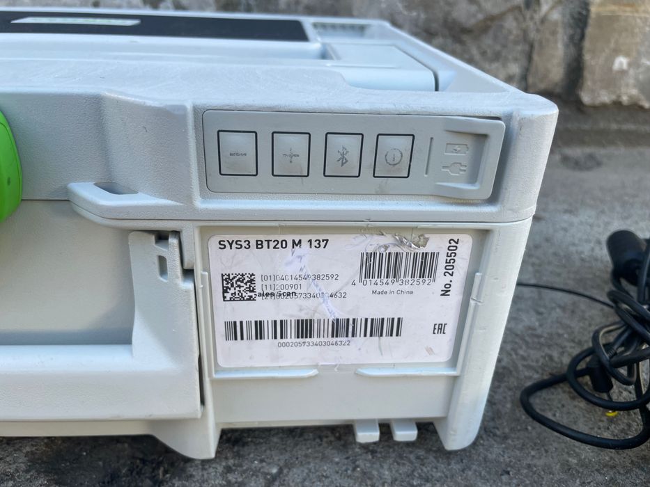 Динамік Bluetooth® Festool TOPROCK SYS3 BT20 M 137