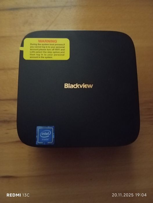 Міні ПК Blackview MP60 RAM 8 SSD 256GB +безпровідна клавіатура