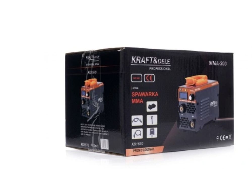 Spawarka inwertorowa 300A MMA, IGBT, LCD