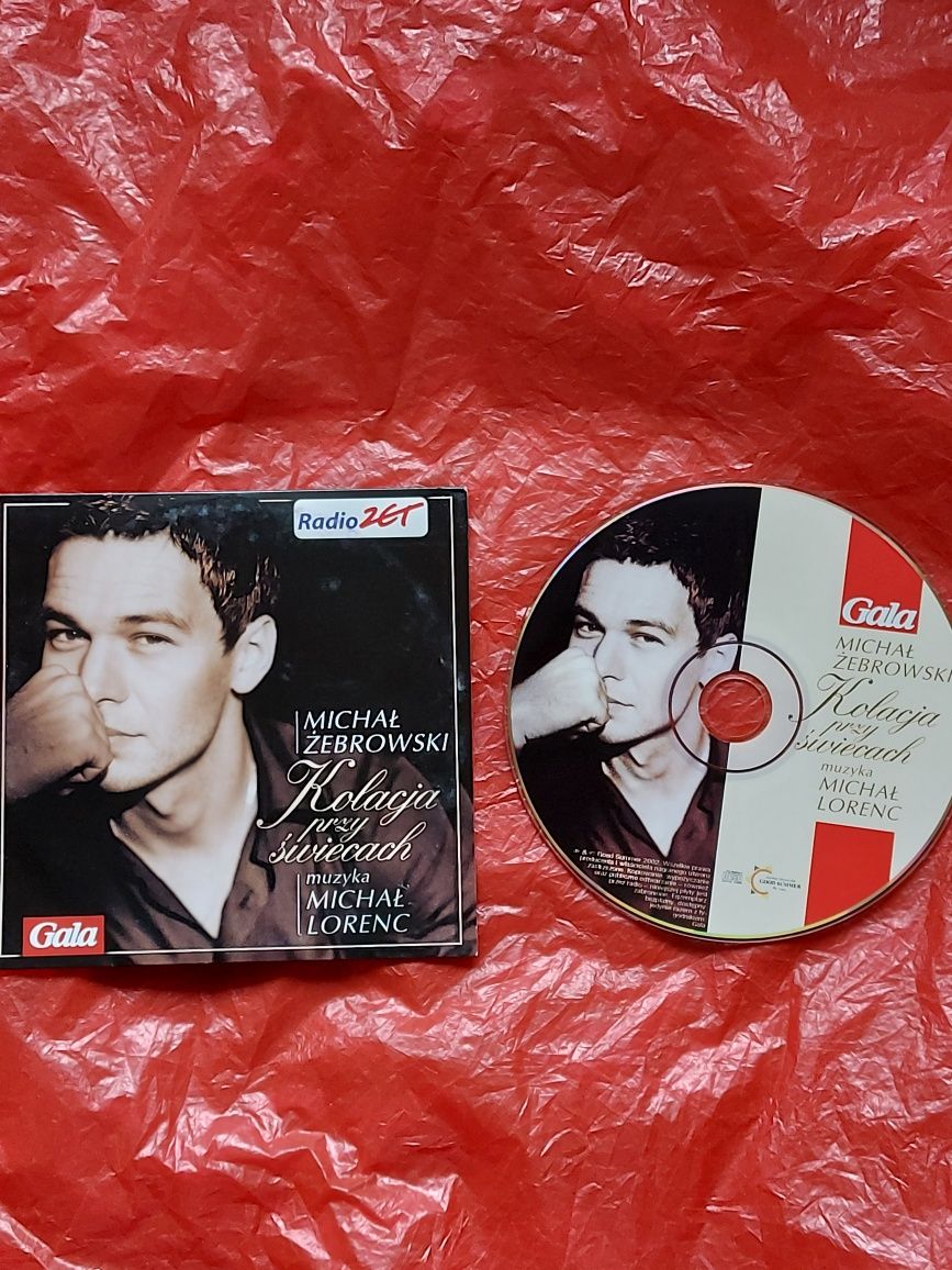 Płyta CD Kolacja przy świecach Michał Żebrowski 2002r