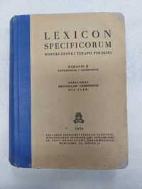 Lexicon Specificorum współczesnej terapii polskiej. B. Czerwiecki 1950