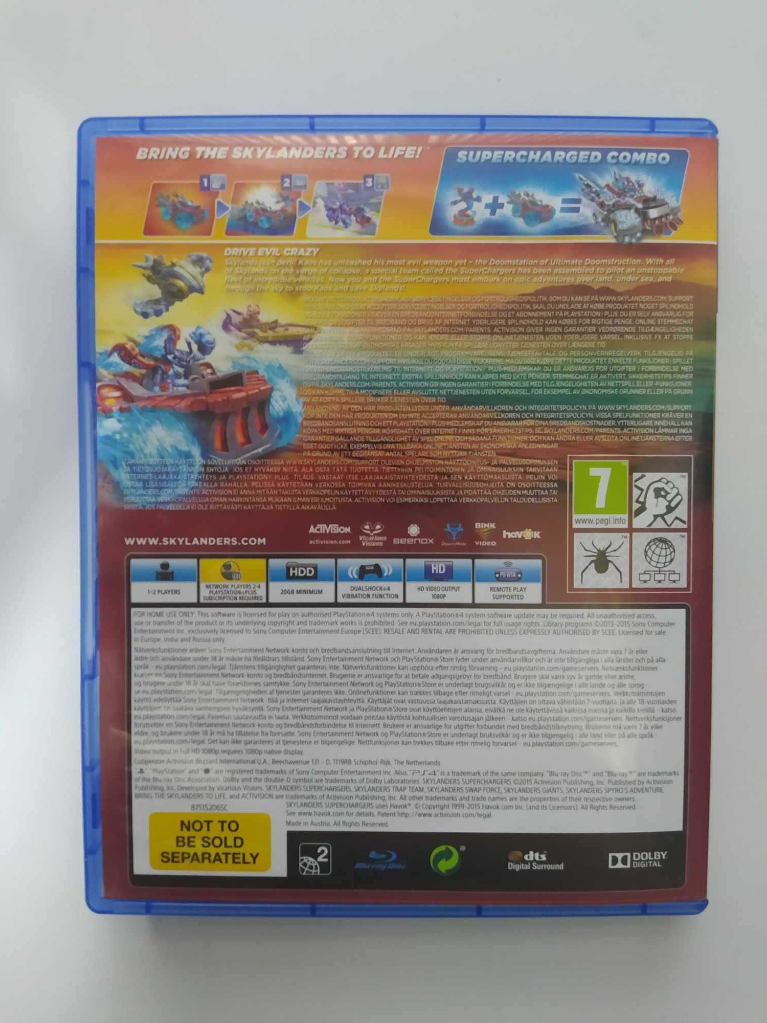 Skylanders: SuperChargers PS4
