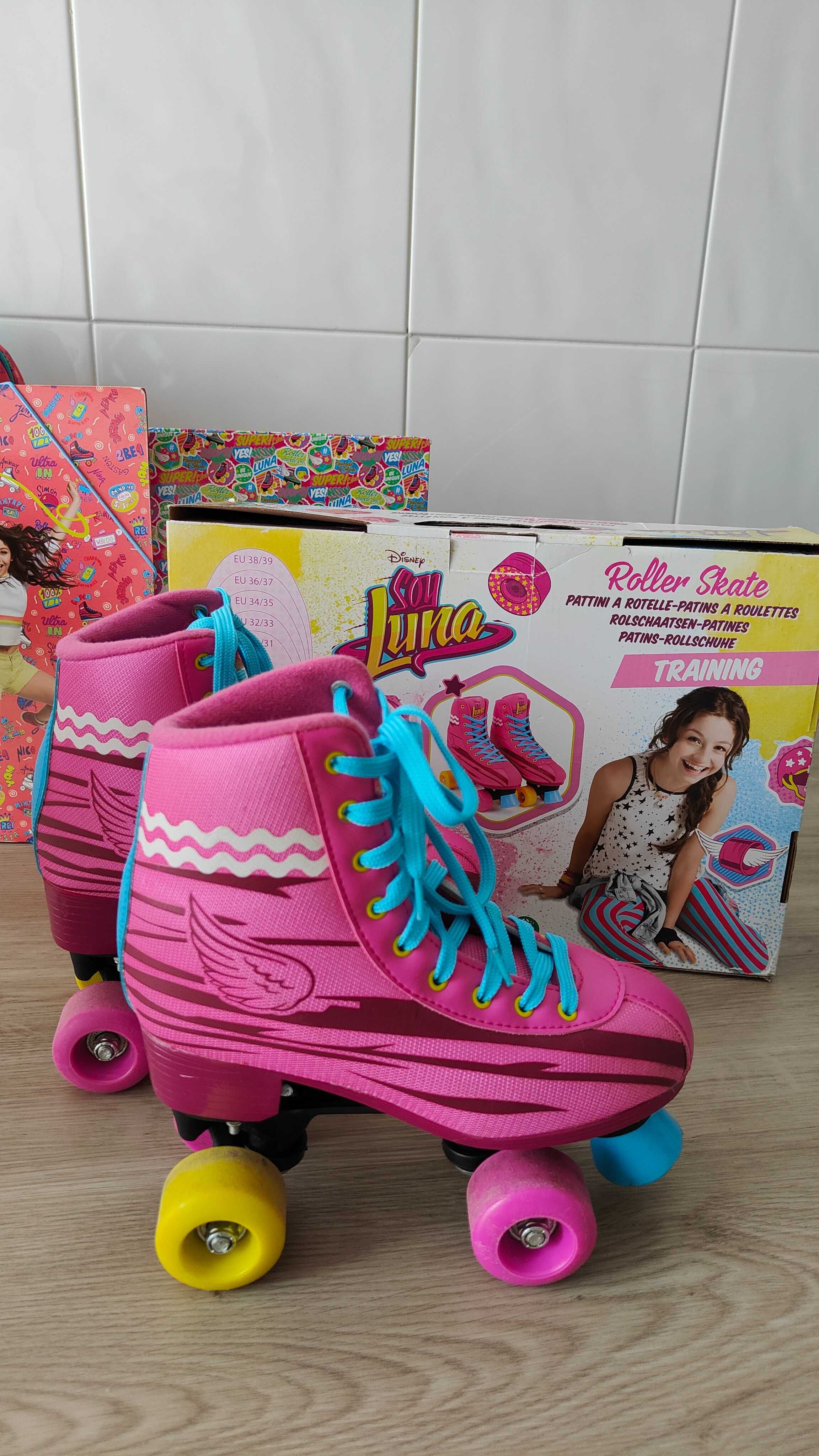 Patins menina Soy Luna tam.36-37