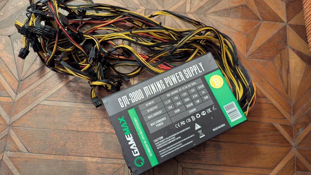 Блок живлення GM GameMax mining power supply 2000W