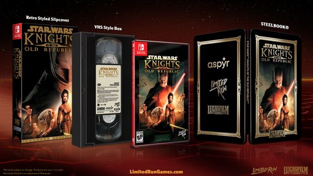 KOTOR Limited Run VHS Edition Convention Special Nintendo Switch NOWE