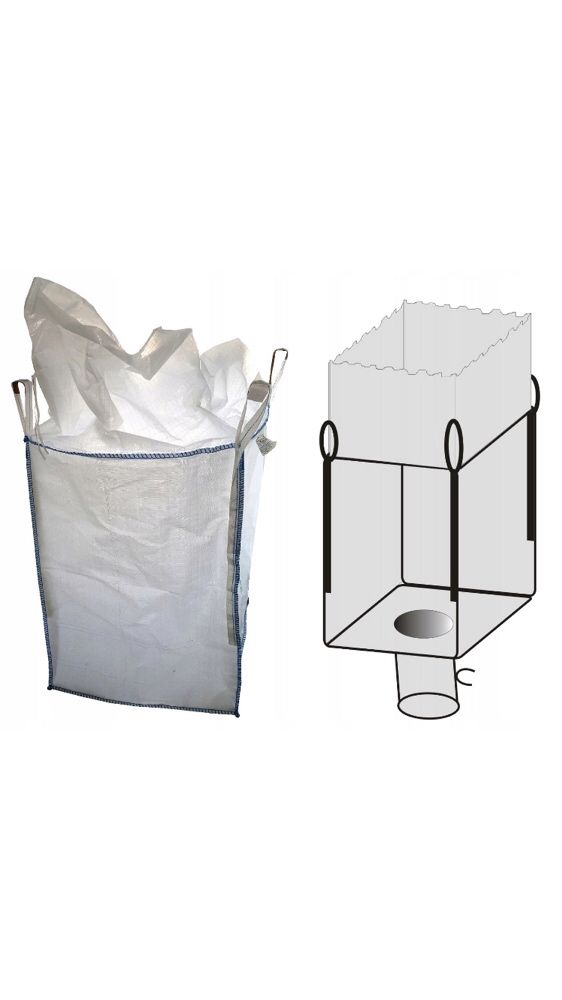Worki Big Bag Bagi 90x90x141 z Fartuchem NOWE bigbag Gwarancja Jakosci
