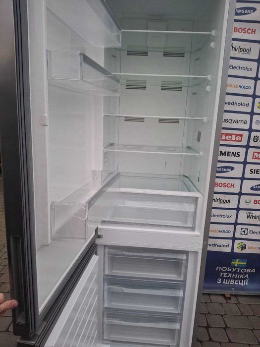 Холодильник б/в ELECTROLUX 200/60/60 Металік No Frost #07692