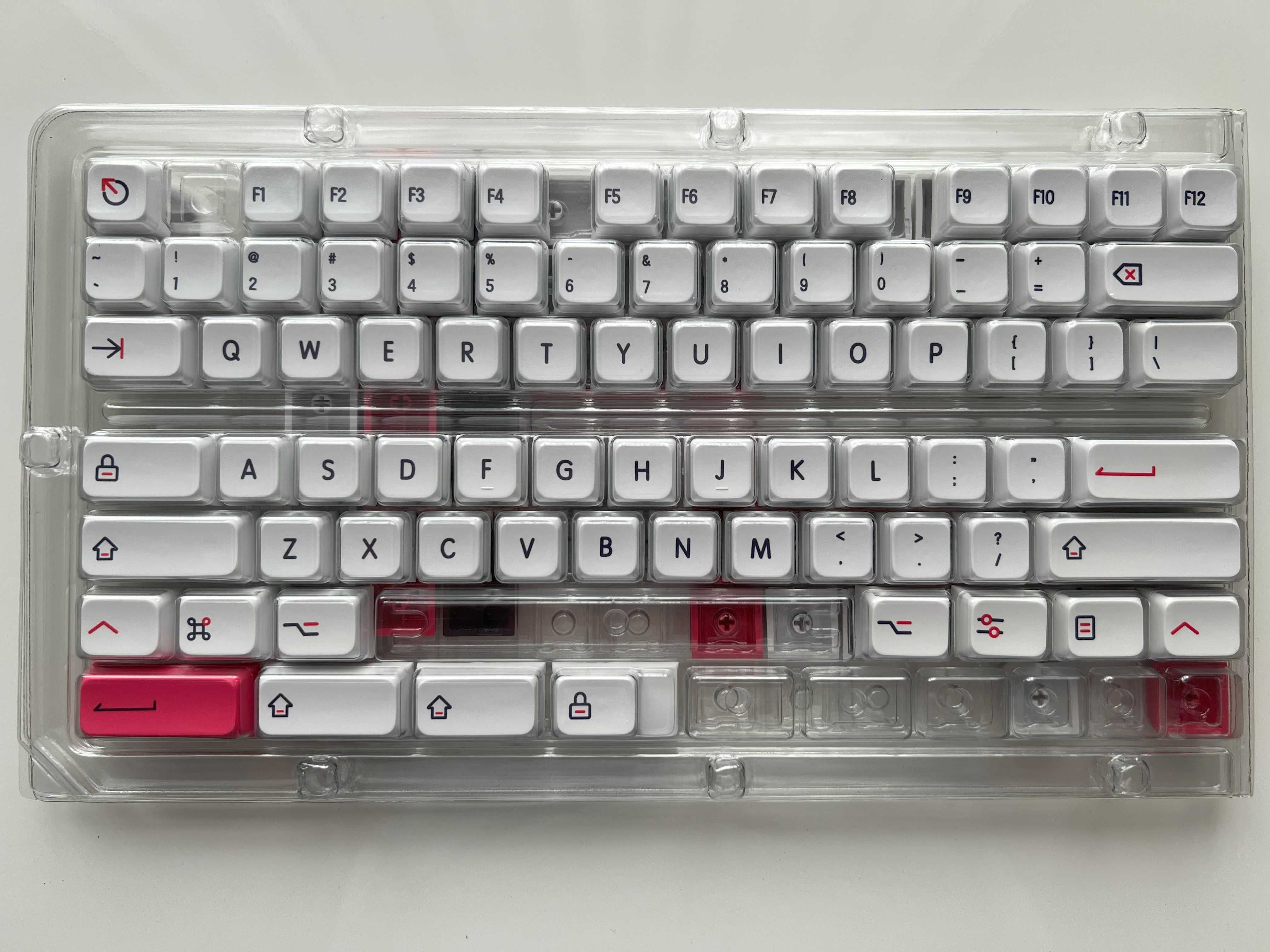 Fendai PBT Keycaps XDA Profile English For MX Mechanical Keyboard