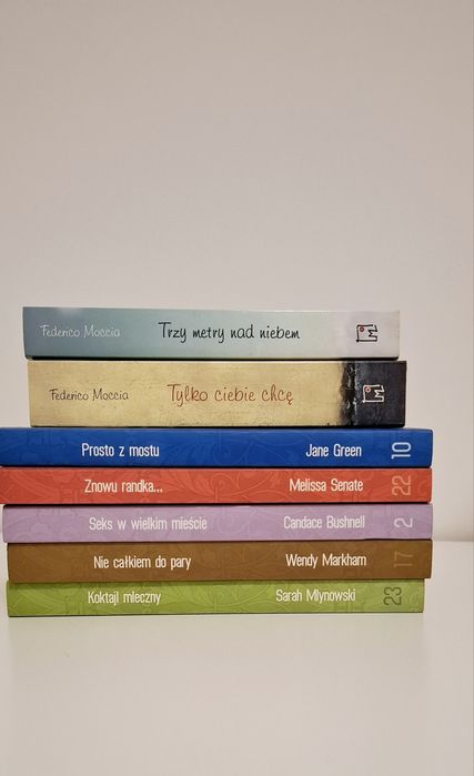 Zestaw książek literatura kobieca