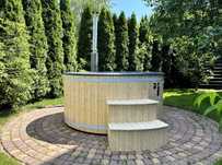 Jacuzzi ogrodowe Balia HotTube wanna z hydromasażem Bania